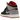 Air Jordan 1 Mid Bred Shadow sneakers i sidoprofil, som visar den ikoniska läderkonstruktionen, svart Swoosh-logotyp, grå detaljer och klassisk sula