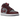 Air Jordan 1 Mid Cherrywood Red sneakers i sidoprofil med mörkröd läderovandel, vit mellansula och ikonisk svart Swoosh-detalj.