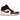 Air Jordan 1 Mid Gym Red Black Toe sneakers sidoprofil med vita paneler, röda detaljer vid hälen och klassisk svart swoosh på sidan.