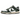 Nike Dunk Low Vintage Green (2022) sneakers i en vinklad profil med vit läderbas, gröna överlägg, matchande skosnören och vit mellansula