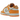 Nike Dunk Low AS Safari Swoosh Kumquat sneakers sidoprofil med orange läderöverdel i Safari-mönster, mörk swoosh och vit gummisula