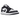 Air Jordan 1 Low SE Homage Split White Black sneakers sedda från sidan med en delad svart och vit läderöverdel samt en vit gummisula
