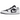 Air Jordan 1 Low SE Homage Split White Black sneakers i en vinklad profil med delad svart och vit läderkonstruktion samt gummisula