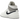 Air Jordan 1 Mid Paris White sneakers i sidoprofil med vit ovandel i läder, grå detaljer vid hälen och en klassisk vit mellansula.