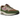 Nike Air Max 1 SH Treeline sneakers i sidoprofil med olivengrön mesh, brunt läder-mudguard, lila detaljer och vit mellansula med synlig Air-enhet