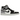 Air Jordan 1 Mid SE Light Steel Grey sneakers i sidoprofil med detaljer i vitt läder, grå mockaöverdrag och en svart Swoosh-logotyp.