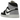 Air Jordan 1 Mid SE Light Steel Grey sneakers i profil med grå mockapaneler, vitt läder och klassisk svart Swoosh-detalj på sidan