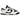 Nike Dunk Low Jumbo Reverse Panda sneakers sidoprofil med vit läderbas, svarta överlägg och en framträdande Swoosh-detalj
