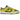 Nike Dunk Low Retro Reverse Brazil sneakers i en stilren sidoprofil med en livlig grön och gul färgkombination och läderovandel.