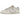 Nike Dunk Low Light Orewood Brown Sashiko sneakers sidoprofil med krämfärgad textilöverdel, synliga japanska sömmar och vit mellansula