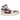 Air Jordan 1 High Zoom Air CMFT 2 Bordeaux sneakers i sidoprofil med mörkröd ovandel i mocka, vit mellansula och detaljer med svart Nike-swoosh
