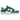 Nike Dunk Low Ocean sneakers i sidoprofil med vågigt blått läder, vit mellansula och den ikoniska Nike-logotypen på sidan.