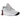 Nike Free Metcon 5 Photon Dust sneakers i sidoprofil med grå textilovandel, vit sula och svart Nike-logotyp på sidan.