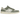 Nike Dunk Low Mica Green sneakers i klassisk sidoprofil med gröna läderöverdrag, vit bas och matchande gröna skosnören.