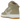 Nike Air Force 1 Mid 07 LX Limestone sneakers i vinklad profil med ljusbrun ovandel i mocka, vit mellansula och kardborreband vid ankeln