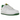 Nike Air Force 1 Low Retro QS West Indies sneakers i sidoprofil med vitt läder, grön swoosh, West Indies-logotyp vid hälen och en vit mellansula.