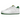 Nike Air Force 1 Low Retro QS West Indies sneakers sidoprofil med vit läderöverdel, grön Swoosh, West Indies-detalj vid hälen och klassisk gummisula