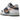 Nike Dunk Low SE Copper Swoosh sneakers i klassisk sidoprofil med vit läderbas, blå paneler och en distinkt Swoosh-logotyp i metallisk koppar.