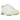 Nike Air Max 1 White Alabaster sneakers i stilren sidoprofil med vit ovandel, gula detaljer och den ikoniska synliga Air-sulan.
