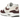 Nike Air Max 1 Night Maroon sneakers i en klassisk sidoprofil med mörkröda mockaöverdrag, vit mellansula och synlig Air-enhet i hälen.