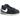 Nike Cortez Nylon Midnight Navy White sneakers sidoprofil med mörkblå nylonovandel, vit swoosh i läder och klassisk vit mellansula