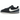 Nike Cortez Nylon Midnight Navy White sneakers i sidoprofil med mörkblå nylonovandel, vit swoosh och klassisk yttersula med fiskbensmönster