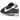 Nike Cortez Nylon Midnight Navy White sneakers i sidoprofil med mörkblå nylonovandel, vit swoosh i läder och klassisk yttersula