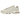 Nike Air Max Plus Premium Cream Beige sneakers i profil, visar en gräddfärgad mesh-ovandel, ikonisk vågig design och en robust stötdämpande sula.
