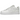 Nike Air Force 1 Low SP Billie Eilish Triple White sneakers i vinklad profil med quiltad vit ovandel och kraftig gummisula