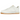Nike Air Force 1 Low 07 White University Gold Gum sneakers i sidoprofil med vit läderovandel, guldfärgad Swoosh och en klassisk brun gummisula.