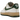 Nike Air Force 1 Low '07 LV8 Vintage Gorge Green sneakers i sidoprofil med grön swoosh, läderovandel och vit sula med vintage-look