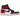 Air Jordan 1 Retro High OG Black Toe Reimagined sneakers i sidoprofil med klassisk vit läderbas, svarta detaljer och röd häl