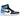 Air Jordan 1 Retro High OG UNC Toe sneakers i klassisk sidoprofil med ljusblå paneler, vit mellansula och ikonisk svart Swoosh-logotyp