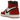 Air Jordan 1 Retro High OG Chicago Lost and Found sneakers i sidovy med röda och vita läderpaneler, svart Swoosh och vintage-vit sula