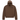 Air Jordan x Travis Scott Pullover Hoodie Palomino sneakers visas i frontvy med huva, broderad branding på bröstet och känguruficka framtill