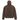 Air Jordan x Travis Scott Pullover Hoodie Palomino sneakers frontvy av brun huvtröja med beige grafiskt logotyp på bröstet och huva