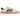 Adidas Sambarose Valentine sneakers i sidoprofil med vit läderovandel, röda hjärtadetaljer och en upphöjd gummisula med strukturerad finish