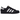 Adidas Superstar Core Black Cloud White Gold sneakers i sidoprofil med svart läder, vita ränder och den klassiska snäckskalstån