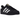Adidas Superstar Core Black Cloud White Gold sneakers i klassisk profil med svart läderöverdel, vita detaljer och ikonisk gummitåhätta