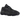 Adidas Yeezy 500 Utility Black sneakers i profil, visar ovandel i svart mocka och mesh med detaljerad gummisula och karakteristisk snörning