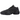 Adidas Yeezy 500 Utility Black sneakers i en vinklad vy som visar den svarta ovandelen i mocka och mesh samt den karaktäristiska tjocka gummisulan.