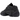 Adidas Yeezy 500 Utility Black sneakers i sidoprofil med svarta mocka- och meshpaneler samt den karakteristiska tjocka AdiPRENE-sulan