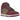 Nike Dunk High Dynamic Berry sneakers i sidoprofil med ljusrosa ovandel, mörklila läderdetaljer, vit mellansula och yttersula.
