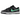 Nike Dunk Low Retro Green Glow sneakers i sidoprofil med klassisk läderöverdel, gröna överlägg, vita detaljer och slitstark yttersula