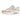 Nike Air Max 1 Sanddrift sneakers i sidoprofil, uppvisande beige textilöverdel, vita detaljer och en synlig Air-enhet i sulan.