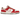 Nike Dunk Low PRM Bacon sneakers i vinklad profil med kombination av rosa läder, rödbruna detaljer och en krämvit sula i gummi