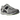 Nike Zoom Vomero 5 Cobblestone Flat Pewter sneakers i sidoprofil med grå mesh-ovandel, dekorativa syntetiska detaljer och dämpad beige mellansula.