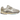 Nike Zoom Vomero 5 Oatmeal sneakers sidoprofil med cremefärgad mesh-ovandel, läderdetaljer, plastbur på sidan och en stötdämpande mellansula