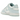 Nike Dunk Low White Glacier Blue sneakers i sidoprofil med vita läderdetaljer, ljusblå overlays, vita skosnören och en matchande gummisula.