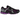 Nike Zoom Vomero 5 Black Vivid Purple sneakers i vinklad profil med svart mesh-ovandel, lila detaljer och en detaljerad sula.